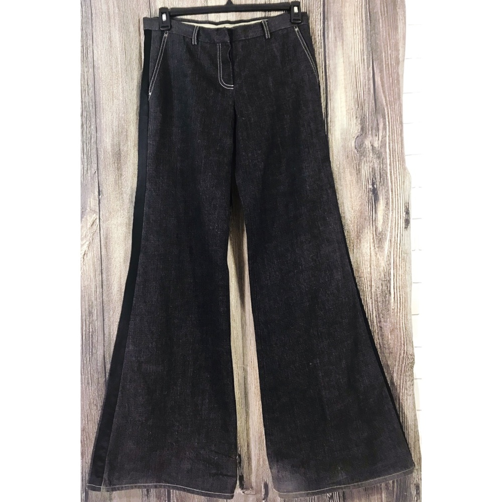 Alessandro Dell'Acqua Bell Bottom Denim Jeans Pant